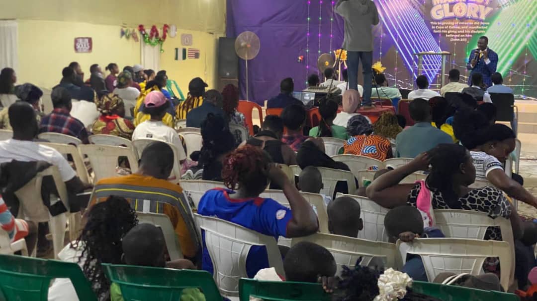Prayer gathering at Peculiar Treasure Ministry